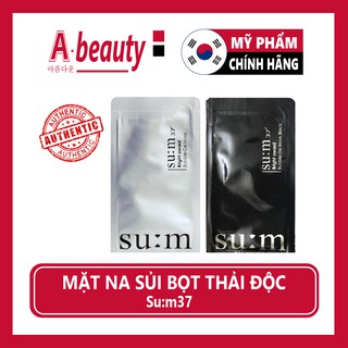 Mặt Nạ Sủi Bọt Thải Độc Su:m37