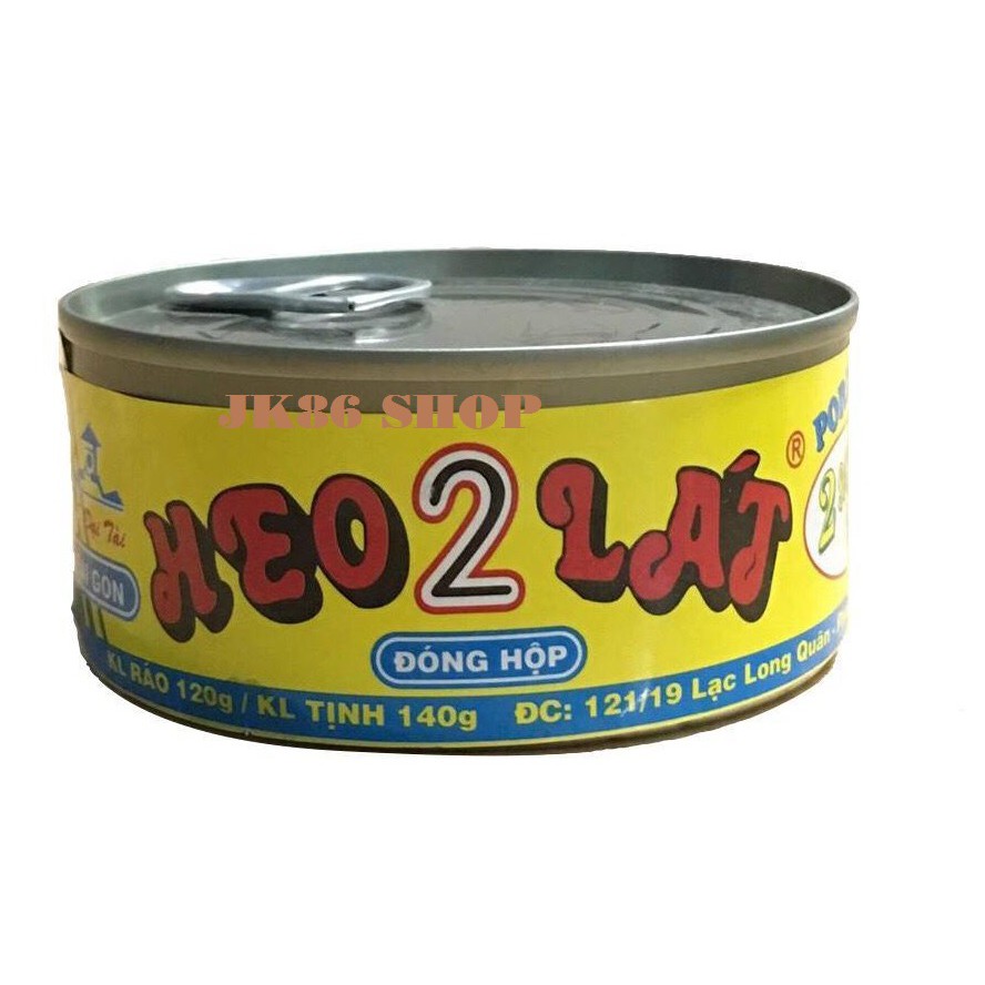 10  hộp heo 2 lát Đại Tài 140gr