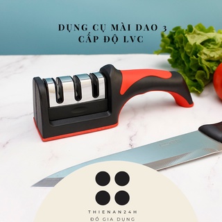 Dụng cụ mài dao 3 cấp độ LVC - Dụng cụ mài dao siêu bén, siêu tiện lợi