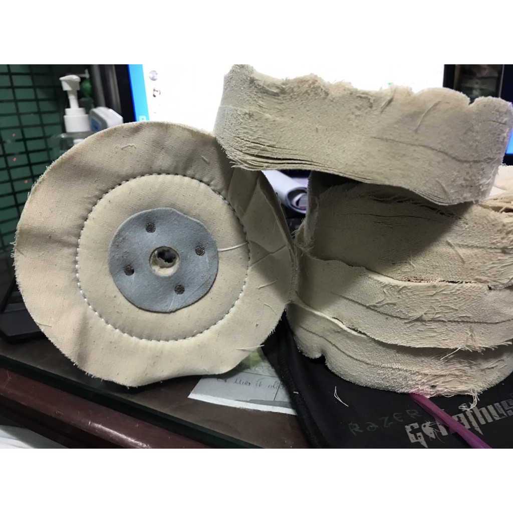 BÁNH VẢI ĐÁNH BÓNG 150MM X 50 LỚP