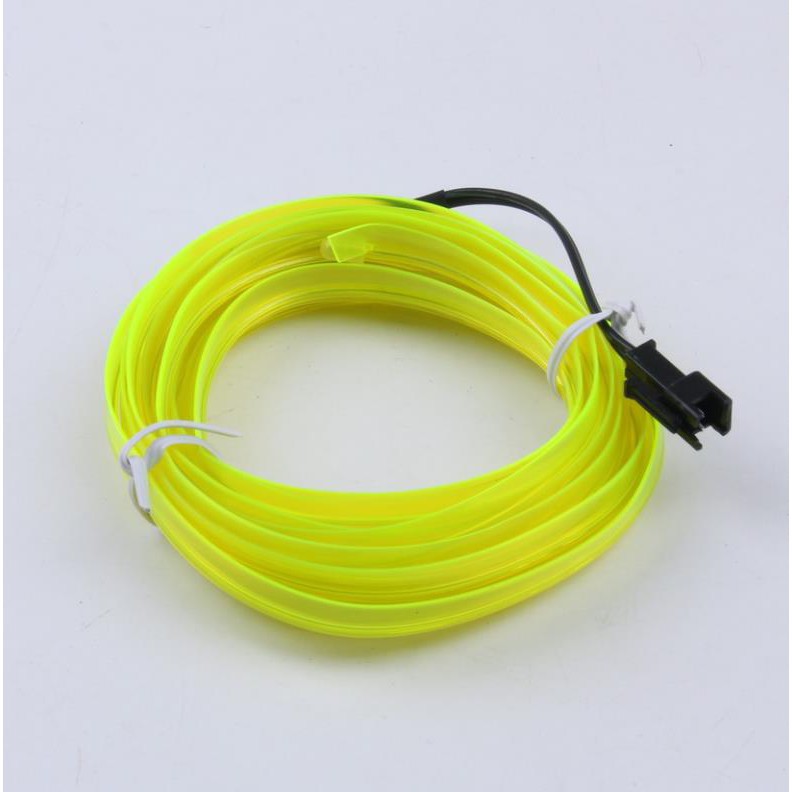 Dây đèn neon lạnh bóng LED màu xanh lục 1m-5m cho ô tô