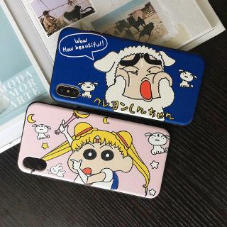 Ốp điện thoại silicone họa tiết hoạt hình vui nhộn cho iPhone 6 6s 7 8 plus x xs xr 11 pro max