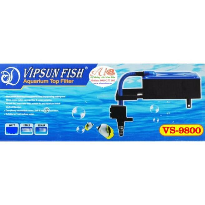 Máy bơm lọc nước hồ cá Vipsun Fish vs9800 35w 2300L/h