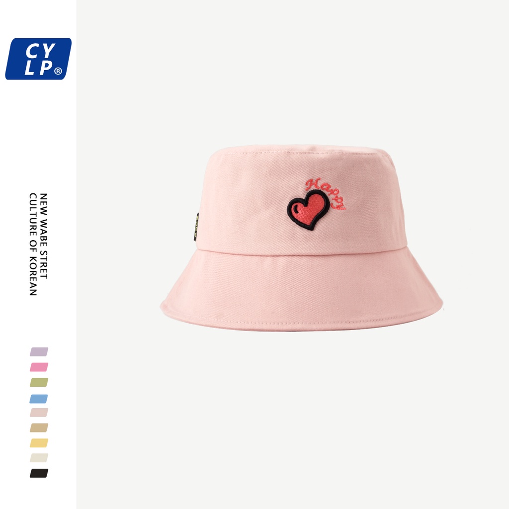 Nón Vành Thêu Chữ Phong Cách Hàn Quốc Cho Nữ