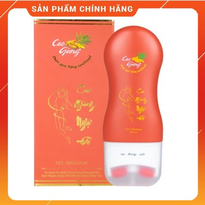 [ Hàng Chuẩn ] Thanh Lăn Cao Gừng Nghệ Đỏ Tan Mỡ Thừa (180ml)