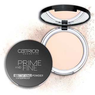 Phấn Phủ Chống Thấm Nước Catrice Prime And Fine Waterproof Mattifying Powder