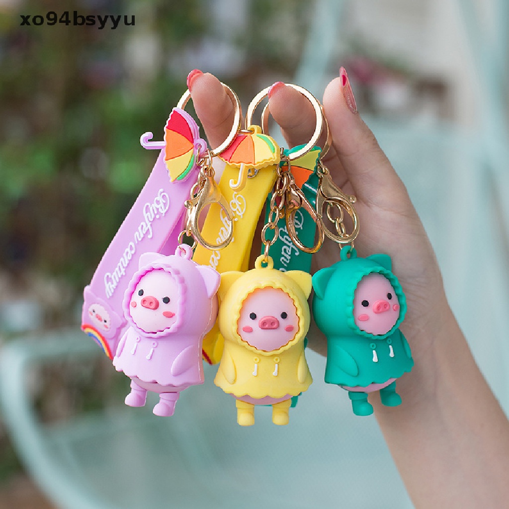 Móc Khóa Hình Heo Hoạt Hình Bằng Kim Loại xo94bsyyu