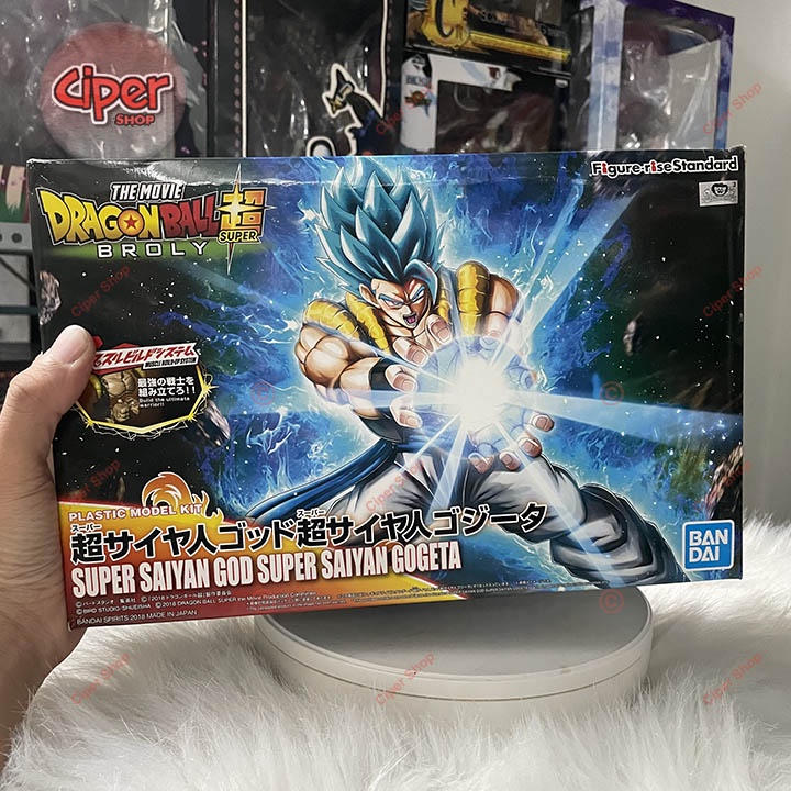 Mô hình God Super Saiyan Gogeta lắp ráp - Figure Rise Standard Gogeta Bandai