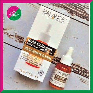 Serum Balance Gold Collagen Rejuvenating 30ml – trẻ hoá, tái tạo collagen, dùng được cho phụ nữ mang thai và cho con bú