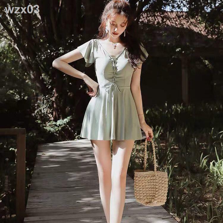 Áo tắm Nữ 2020 Một mảnh Mới Gợi cảm, Váy mỏng và Bụng Bảo vệ Suối nước nóng Hot Spring | BigBuy360 - bigbuy360.vn