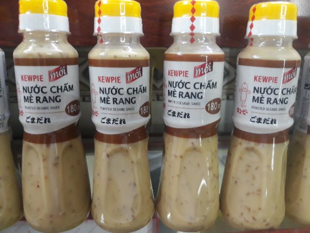 Nước chấm mè rang Kewpie 180ml hàng chuẩn