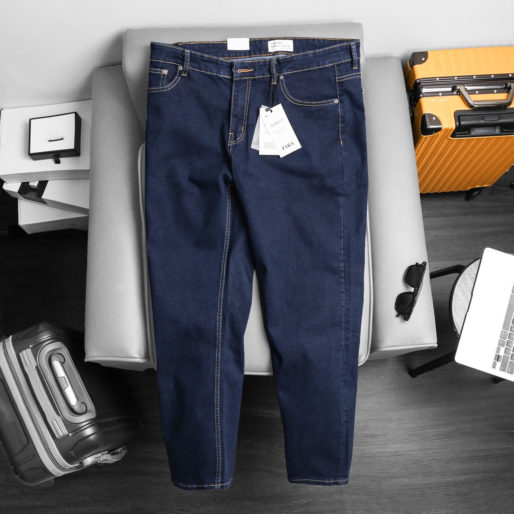 BIGSIZE - Quần jean dài thời trang nam form bigsizemen 80-130 trơn