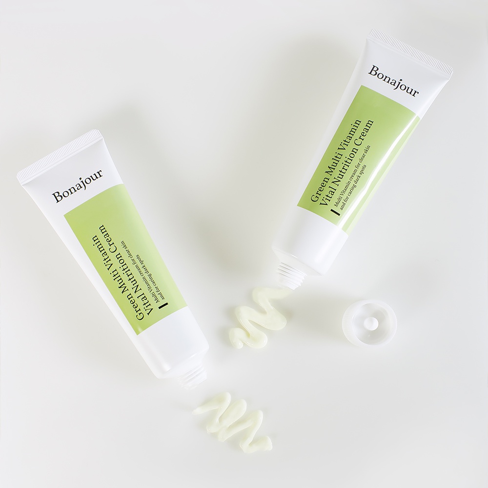 Kem dưỡng ẩm sáng da giàu dinh dưỡng BONAJOUR Green Multi-Vitamin Vital Nutrition Cream 50ml