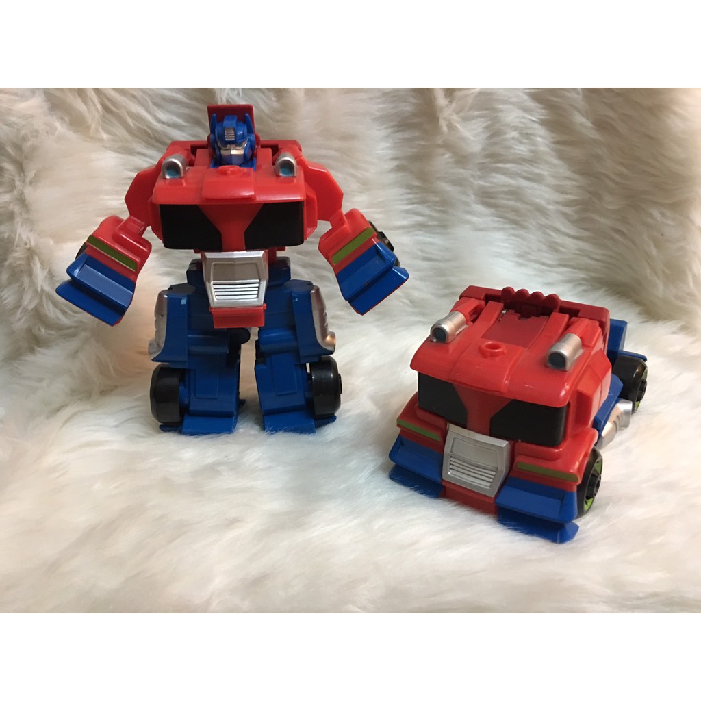 Rô bốt biến hình cứu hộ Hasbro - Transformer Rescue Bots Optimus Prime Cao 12cm