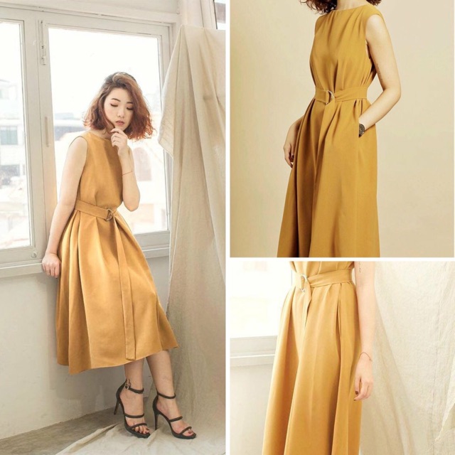ĐẦM XẺ TÀ KÈM BELT | BigBuy360 - bigbuy360.vn