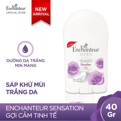 Sáp khử mùi trắng da Enchanteur 40g