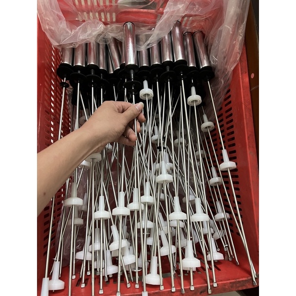 Quang treo máy giặt Aqua mới chính hãng- Dài 60cm bộ 4 thanh treo