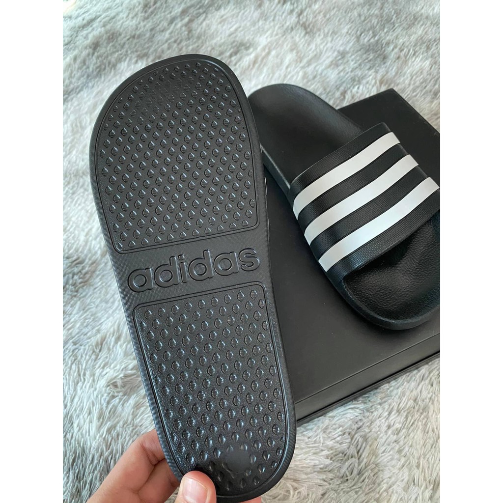 1:1auth Tuồn.fullbox QUAI NGANG F35556  ADILETTE AQUA2021 Form Ôm vừa Thiết kế slip--on Thân dép đúc nguyên khối