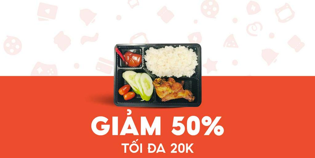 - Shilin - Giảm 20K Cơm đùi gà chiên nước mắm