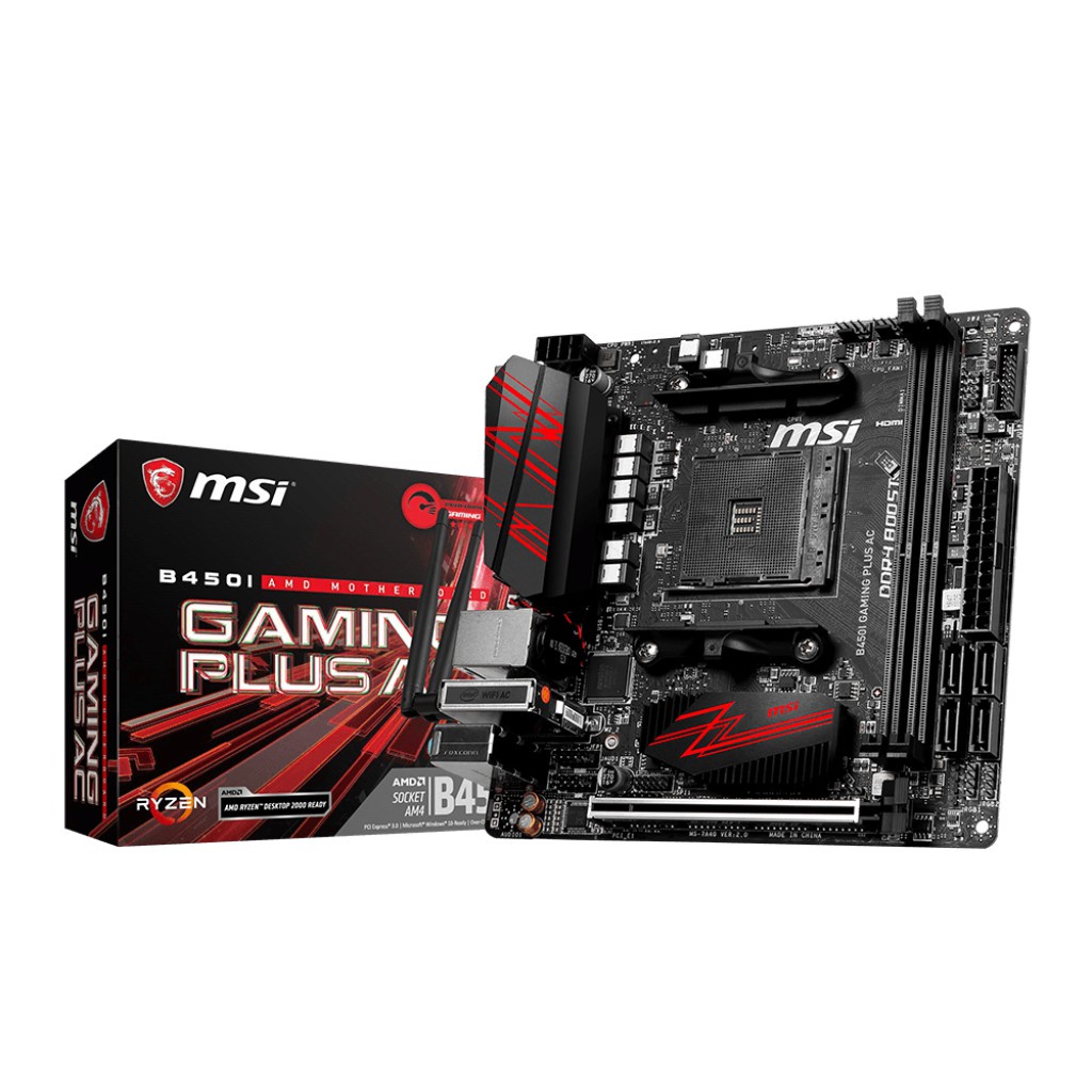 Mainboard ITX B450i MSI Gaming Plus AC
