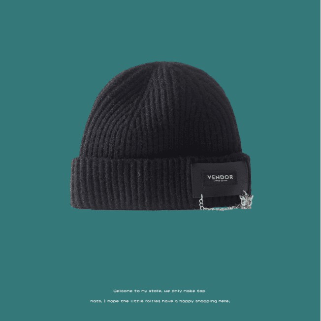 Mũ len Vendor City Cycle Beanie phong cách Hàn Quốc