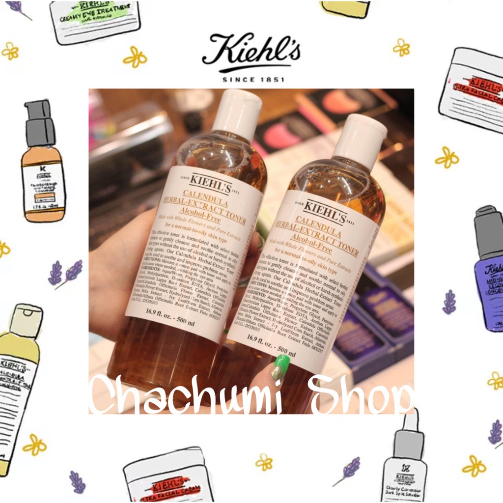 Toner Kiehls hoa cúc các size