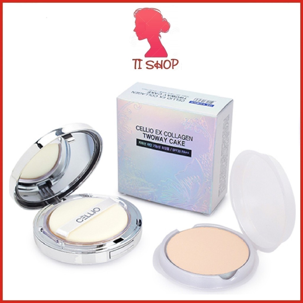 Phấn phủ 💋FREESHIP💋 Phấn phủ Cellio Ex Collagen twoway cake | BigBuy360 - bigbuy360.vn