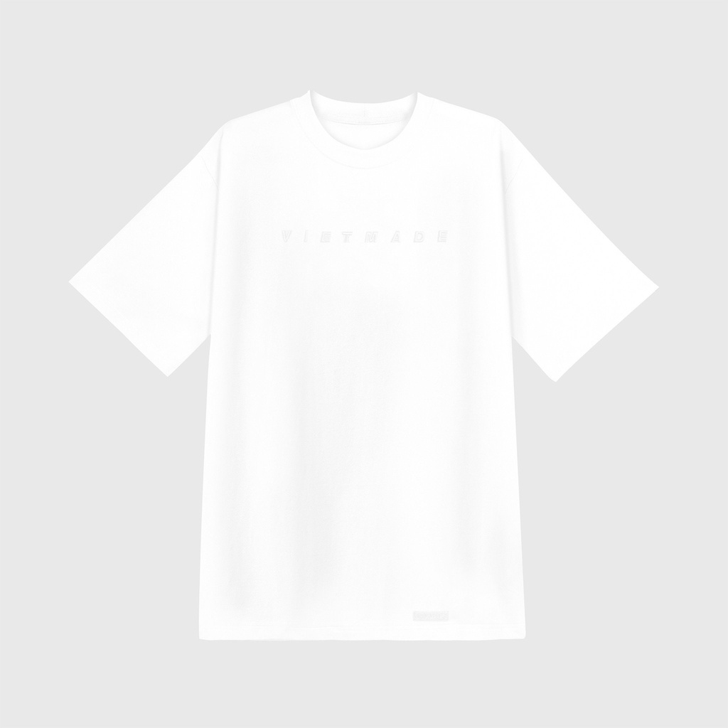 Grimm DC Áo thun Vietmade 3D embroidery | White