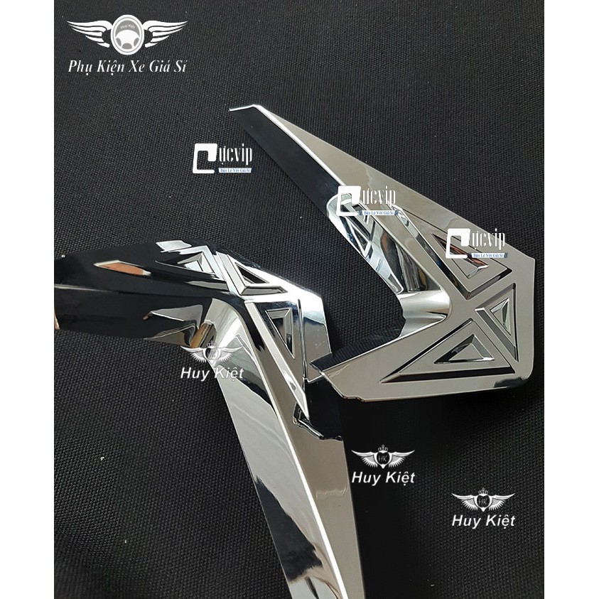 Ốp Yếm Nhỏ Xe AirBlade 2020 Xi Inox, Mạ Crom MS3457