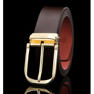 Thắt Lưng Dây Nịt Nam Da Bò khóa kim cao cấp