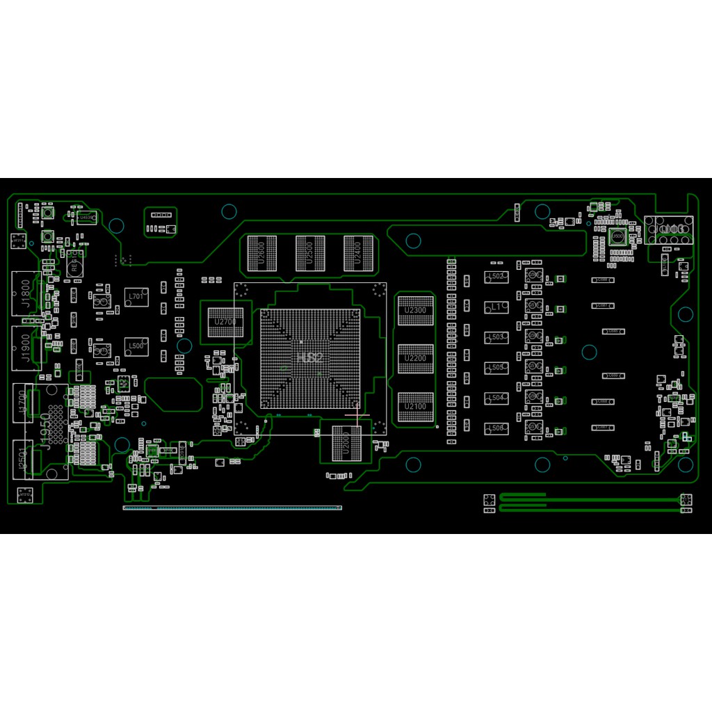 Sơ đồ mạch Boardview card màn hình MSI mã board V341 rev 1.3