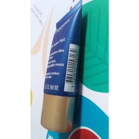 Kem Dưỡng Da Ban Đêm Clarins Multi-Active Targets Revitalizing Night Cream 15ml