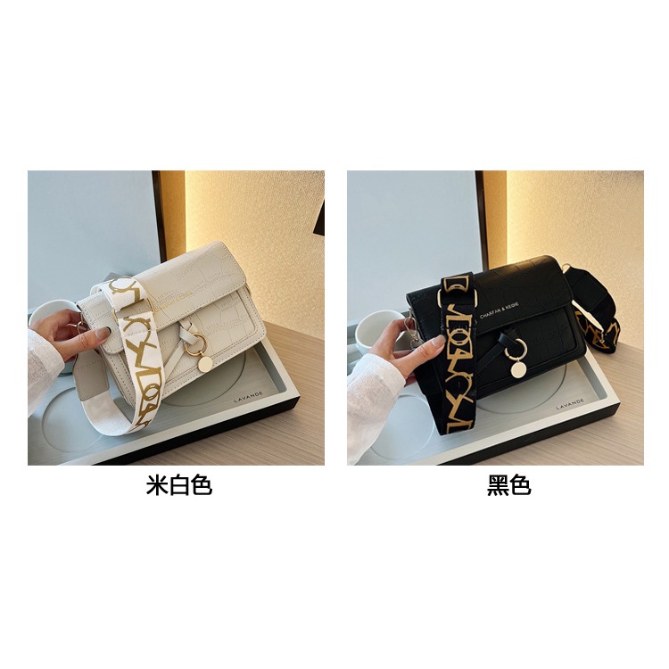 Túi Đeo JASMIN NOIR Chéo Vai Có Khóa Dành Cho Nữ