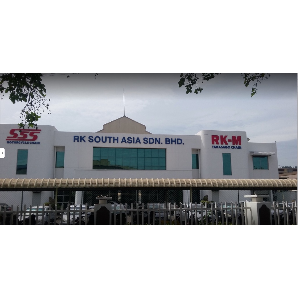 Nhông sên dĩa RK Takasago - Sên đen 420SB  chính hiệu