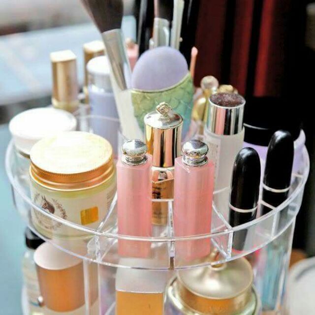 Kệ mỹ phẩm xoay tròn 360 độ | BigBuy360 - bigbuy360.vn