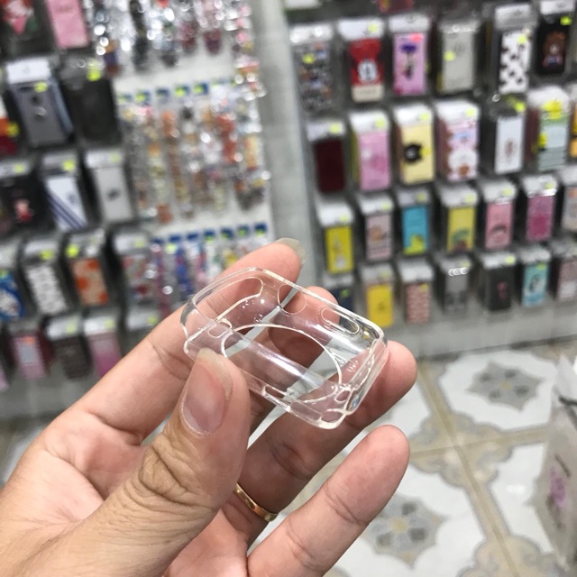 Ốp Apple Watch Silicone Dẻo Trong Suốt