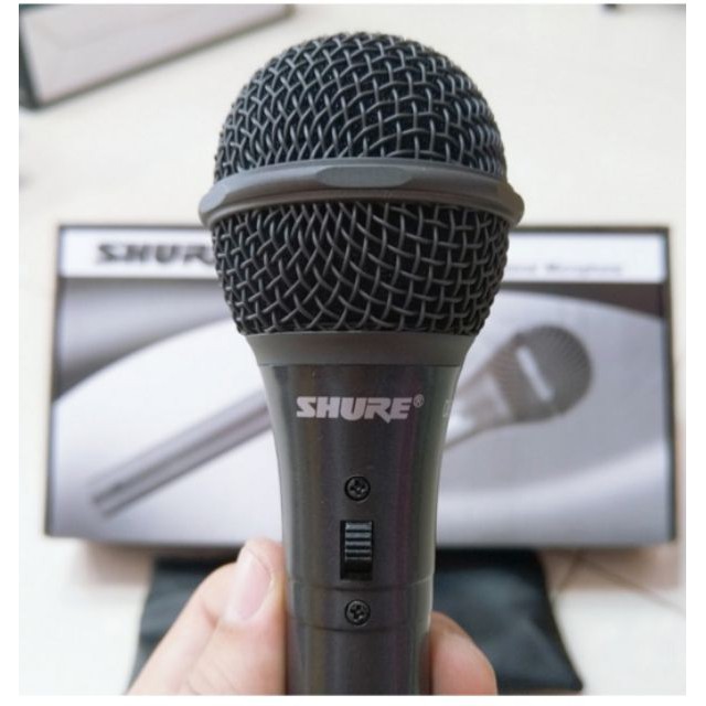 Micro hát karaoke có dây Shure 939, shure 959 dây dài 6m Mic hát hay cho gia đình