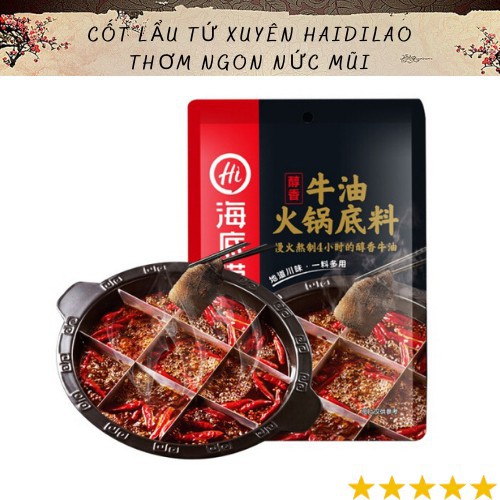 Gia Vị Lẩu Haidilao Thượng Hạng - Cốt Lẩu Haidilao Hot Pot Đủ Vị