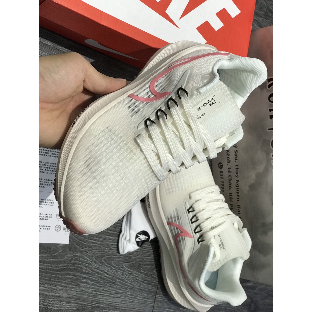 Siêu Phẩm Giày Thể Thảo Sneaker Ni/ce Zoom Kem PSG SIêu Xinh Cao Cấp +Tặng Tất