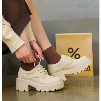 Platform Original shoes - Giày da bò nữ phong cách vintage, retro