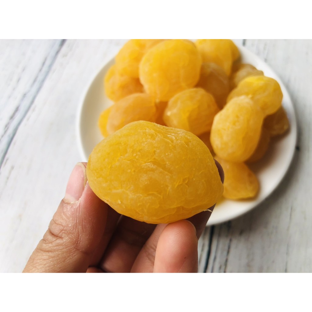 1kg xí muội đào vàng không hạt