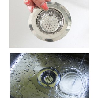 Dụng cụ lọc rác inox ( SIZE 11,5x7,5cm), chặn rác bồn rửa chén, nhà tắm thông minh cao cấp chống gỉ