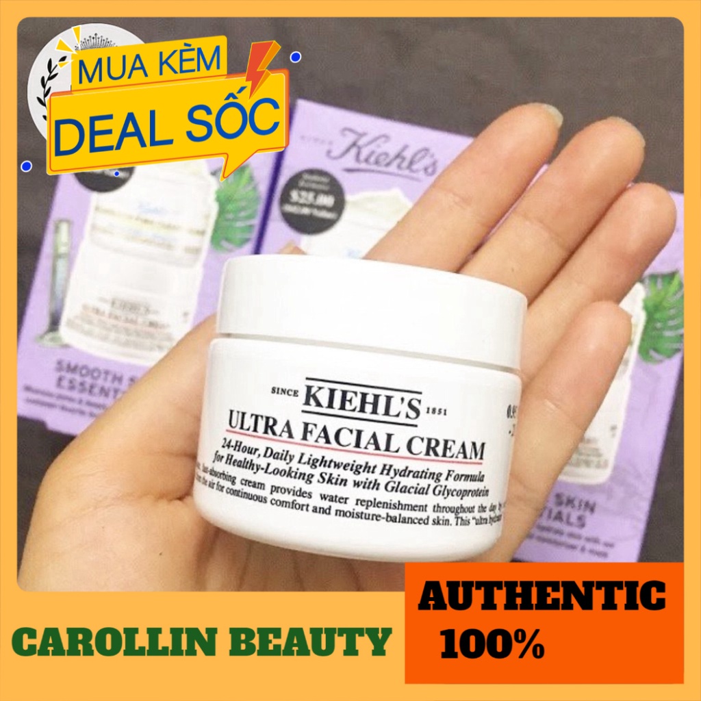 Kem dưỡng da 💖 FREESHIP 💋  Kem dưỡng Ultra Facial Kiehl's 7ml chính hãng [ Minisize ] CAROLLIN BEAUTY | BigBuy360 - bigbuy360.vn