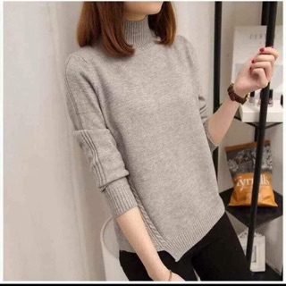 Áo len cao cổ vạt chéo chất đẹp
