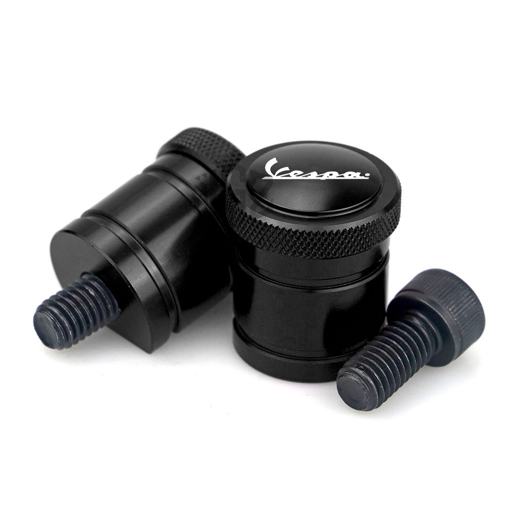 Ốp Gương Chiếu Hậu Bằng Nhôm CNC Có Lỗ Thông Dụng Cho Piaggio VESPA SPRINT PRIMAVERA 150 GTS S125 Gtv 300