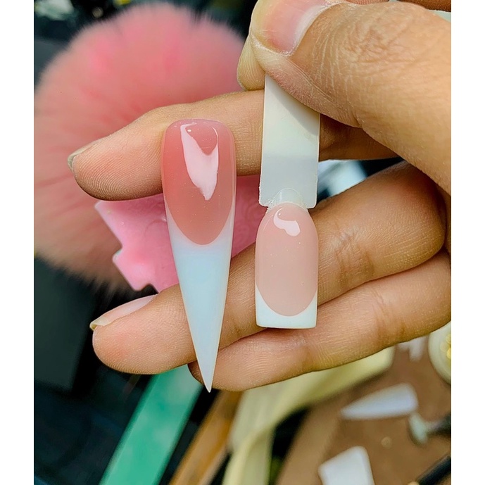 Khuôn cắt bột pink & white khay innox cắt bột miếng cắt