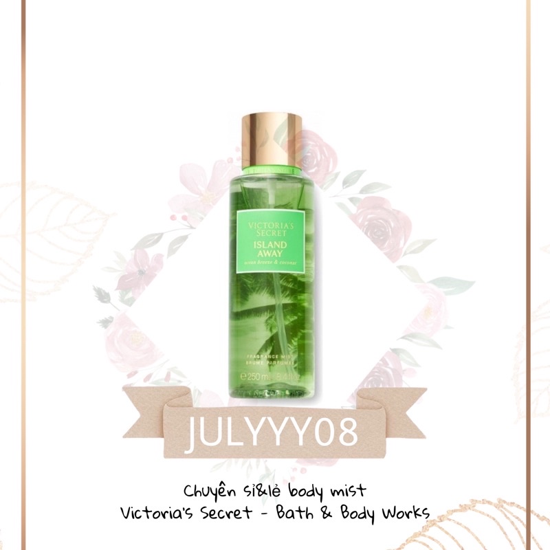 Xịt Thơm Toàn Thân Island Away Body Mist +jɥȽÿ08+