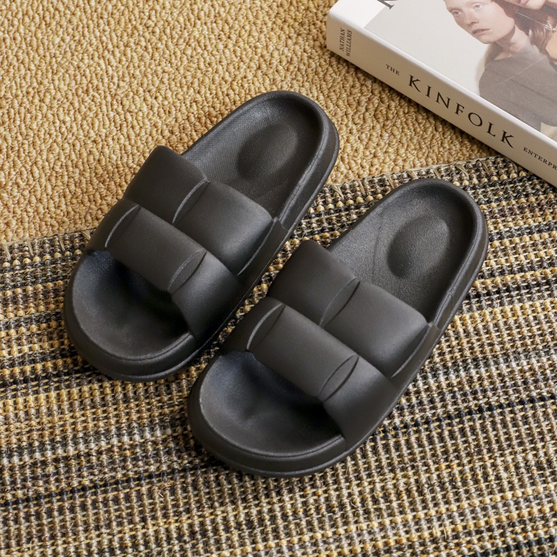 Dép IELGY thiết kế mũi tròn màu kẹo thoải mái dành cho nữ