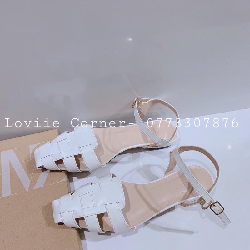 SỤC NỮ MŨI NHỌN LOVIIECORNER -DÉP SANDAL NỮ BÍT MŨI THỜI TRANG - GIÀY SANDAL NỮ CHIẾN BINH S210511 S200719