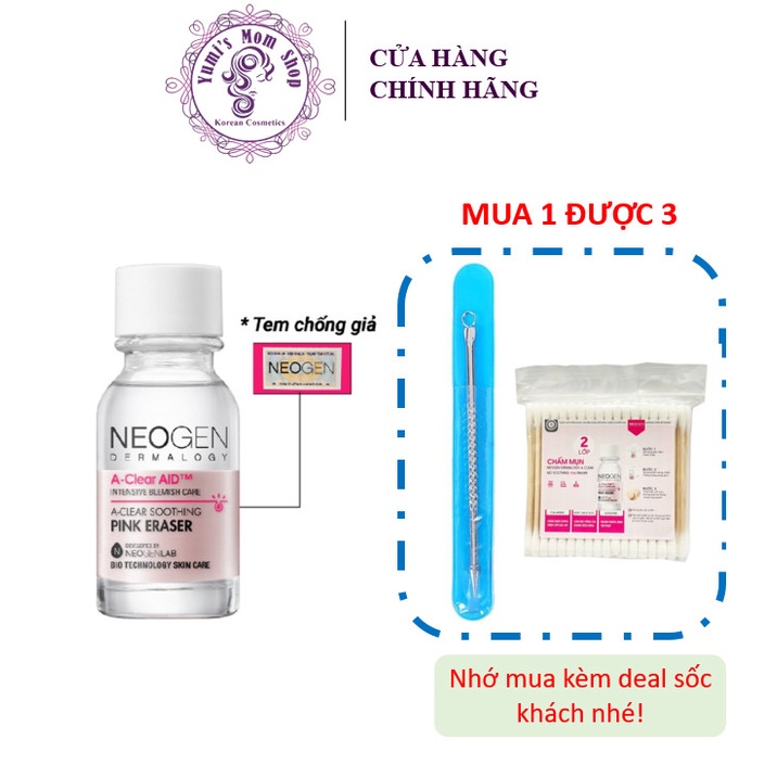 Chấm mụn Neogen A-clear Soothing Pink Eraser 15ml